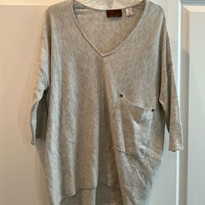 3/4 Sleeve Oversized Sweater